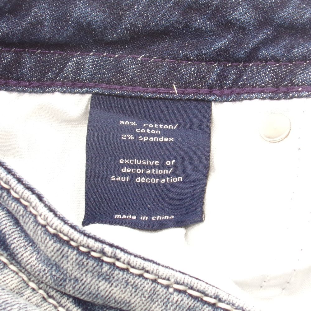 Vigoss Capri Light Wash Embellished Pocket Straight Leg‎ Jeans Size 2 - Picture 9 of 9